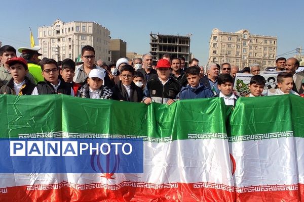 راهپیمایی ۲۲بهمن در کهریزک و باقرشهر