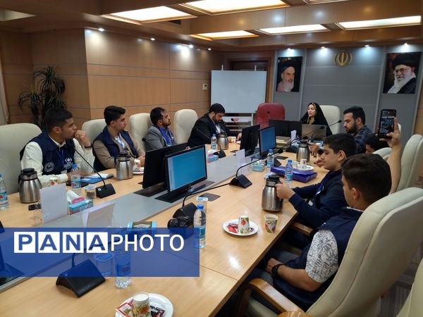 بازدید دانش‌آموز خبرنگاران پانا از ستاد ویژه توسعه فناوری نانو؛ آشنایی با دنیای فناوری‌های نوین