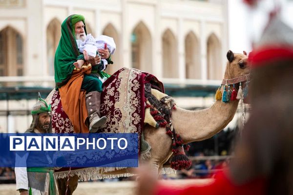 برگزاری تعزیه روز اربعین امامزاده شاه کرم