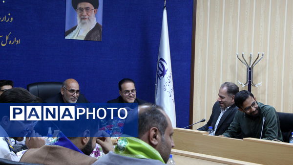 آیین تودیع و معارفه سرپست جدید سازمان دانش‌آموزی استان یزد