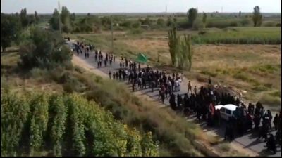 تاکستان، در مدار حسین؛ اربعین امسال، فقط یک راهپیمایی نبود
