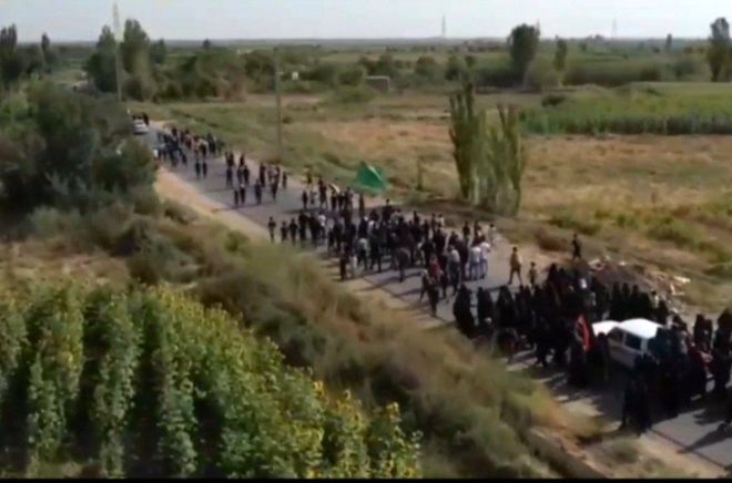 تاکستان، در مدار حسین؛ اربعین امسال، فقط یک راهپیمایی نبود