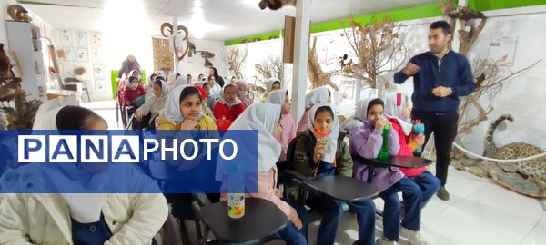 بازدید دبستان دخترانه شاهد۲ حضرت رقیه(س)، از موزه حیات وحش شیروان