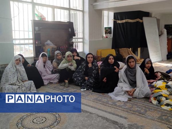 آینه‌های نور: لحظاتی سرشار از صمیمیت و گفتگو در اعتکاف دانش‌آموزی