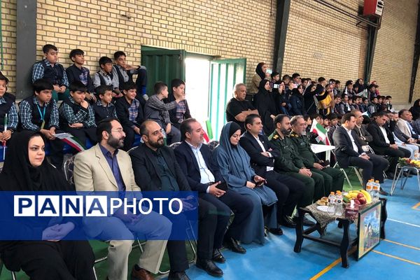 افتتاحیه طرح پهلوان سعید «شهید سعید طوقانی» در سالن فتح المبین ناحیه دو شهرری 