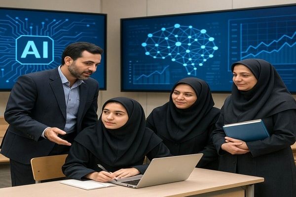 هوش مصنوعی جای معلم را نمی‌گیرد