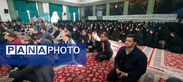 مراسم گرامیداشت حماسه ۹ دی روز بصیرت و میثاق امت با ولایت در شهرستان خلیل آباد