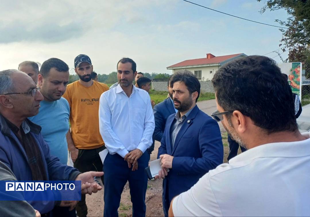 بازدید میدانی نماینده مجلس از باغچه بنه؛ نگاهی نزدیک به دغدغههای مردم
