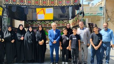 برپایی موکب صاحب زمان جاماندگان اربعین در اداره آموزش و پرورش ناحیه ۳ شیراز



