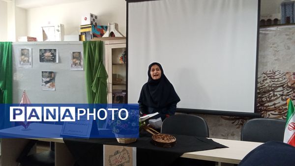 سوگواره امام موسی کاظم (ع) در آموزشگاه فرزانگان ملارد 