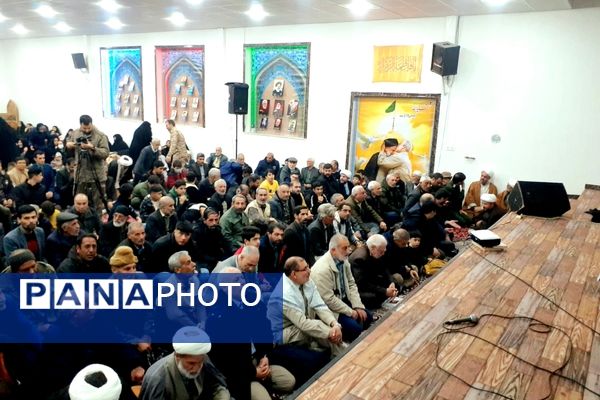 مراسم پنجمین سالگرد شهادت سردار سلیمانی در ناحیه سپاه سملقان