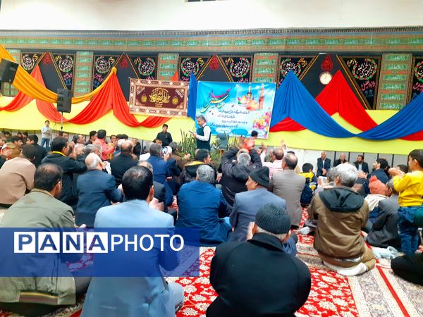 مراسم جشن ولادت حضرت ابوالفضل در شهرستان خلیل‌آباد 