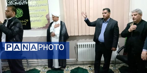 لبیک دانش‌آموزان دبیرستان نمونه دولتی آفرینش به ندای مظلومیت حضرت زهرا (س)