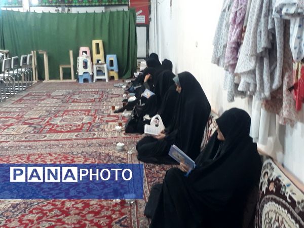 قرائت دعای پرفیض ندبه در مسجد ابوالفضلی بار