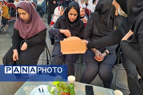 حال و هوای فاطمیه در مدرسه شادروان مهدیزاده