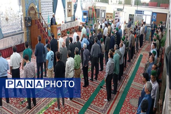 نماز عبادی سیاسی جمعه در شهر بار 