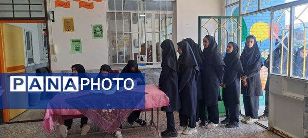 انتخابات شورای دانش آموزی در شهرستان بجستان