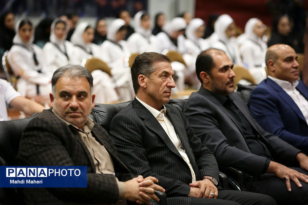 مراسم بدرقه کاروان ورزشی دانش‌آموزی به ژیمنازیاد جهانی دانش‌آموزی بحرین 2024