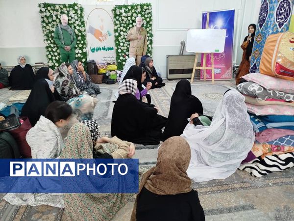 آینه‌های نور: لحظاتی سرشار از صمیمیت و گفتگو در اعتکاف دانش‌آموزی