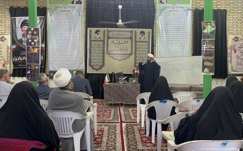 برگزاری حسینیه گفتمان در اشکذر 