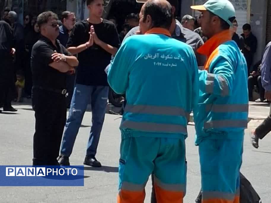 فداکاری در سکوت: رفتگر اربعین، قهرمان گمنام جمع‌آوری زباله در کاشمر