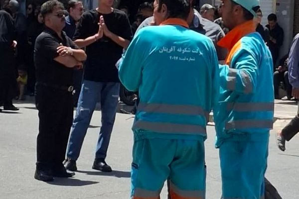 فداکاری در سکوت: رفتگر اربعین، قهرمان گمنام جمع‌آوری زباله در کاشمر