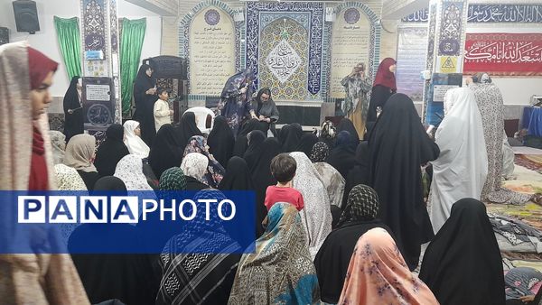 افتتاحیه اعتکاف در مسجد قائم المهدی جاهدشهر 
