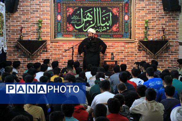 مراسم اعتکاف در مسجد سیدالشهداء رباط‌کریم