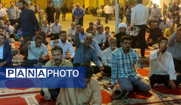 تجمع مردم نیشابور برای محکومیت حملات آمریکا و رژیم صهیونسیتی به تاسیسات هسته ای ایران 
