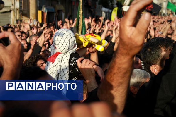 دسته عزاداری حسینیه اعظم زنجان در یوم العباس