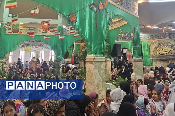 برگزاری جشن نیمه شعبان در زیارتگاه نور الشهدا پردیس