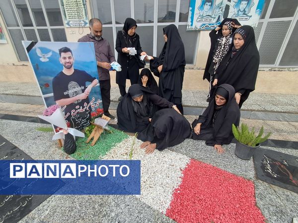 پیاده‌روی جاماندگان اربعین در قائمشهر 