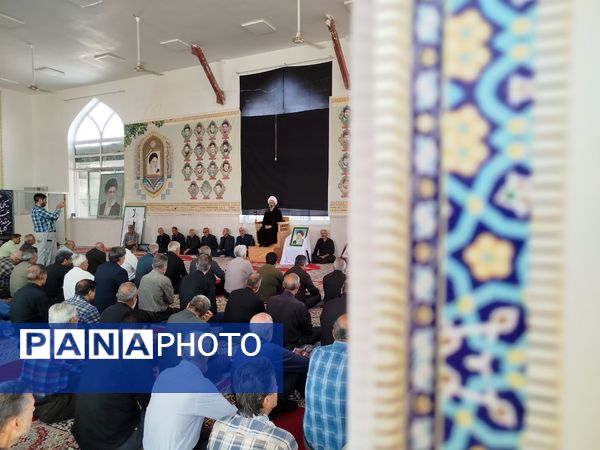مراسم بزرگداشت سالگرد ارتحال امام خمینی (ره) و شهدای قیام ۱۵خرداد در هیئت رزمندگان کاشمر