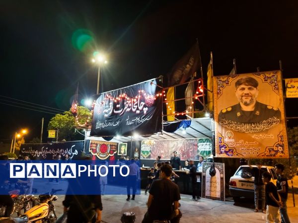 موکب هایی با عطر سیدالشهدا در کاشمر