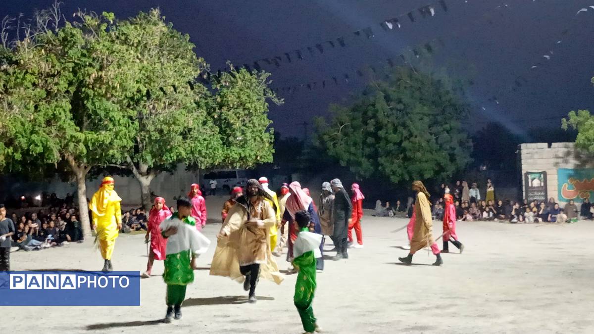 مراسم تعزیهخوانی دو طفلان زینب
