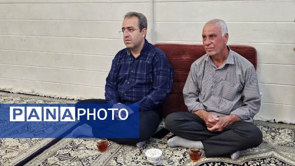ادای احترام خبرنگاران پانا به مقام شهید جلال اقبال در چهل وششمین دیدار با خانواده شهدا