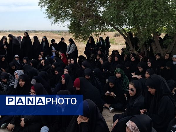 حال و هوای دختران ملاردی در سرزمین عشق و ایثار