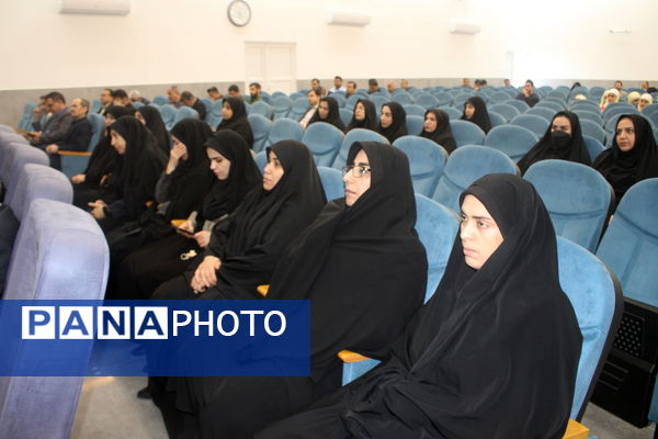 پنجمین سالگرد شهادت حاج قاسم سلیمانی در آموزش و پرورش استان بوشهر 