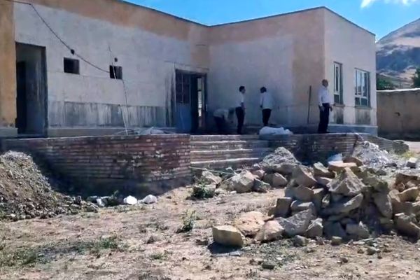 ساخت مدرسه سه کلاسه در روستای جوشاتو شهرستا شاهین‌دژ