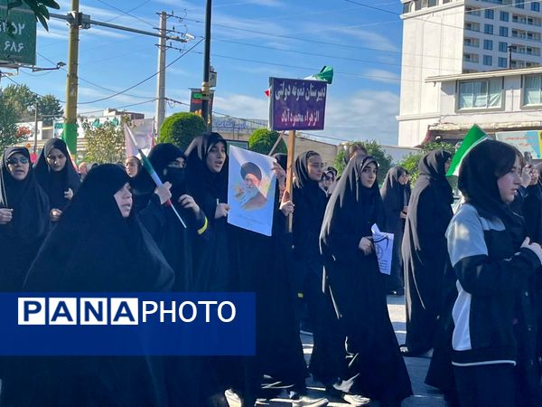 محمودآباد یکصدا علیه استکبار 