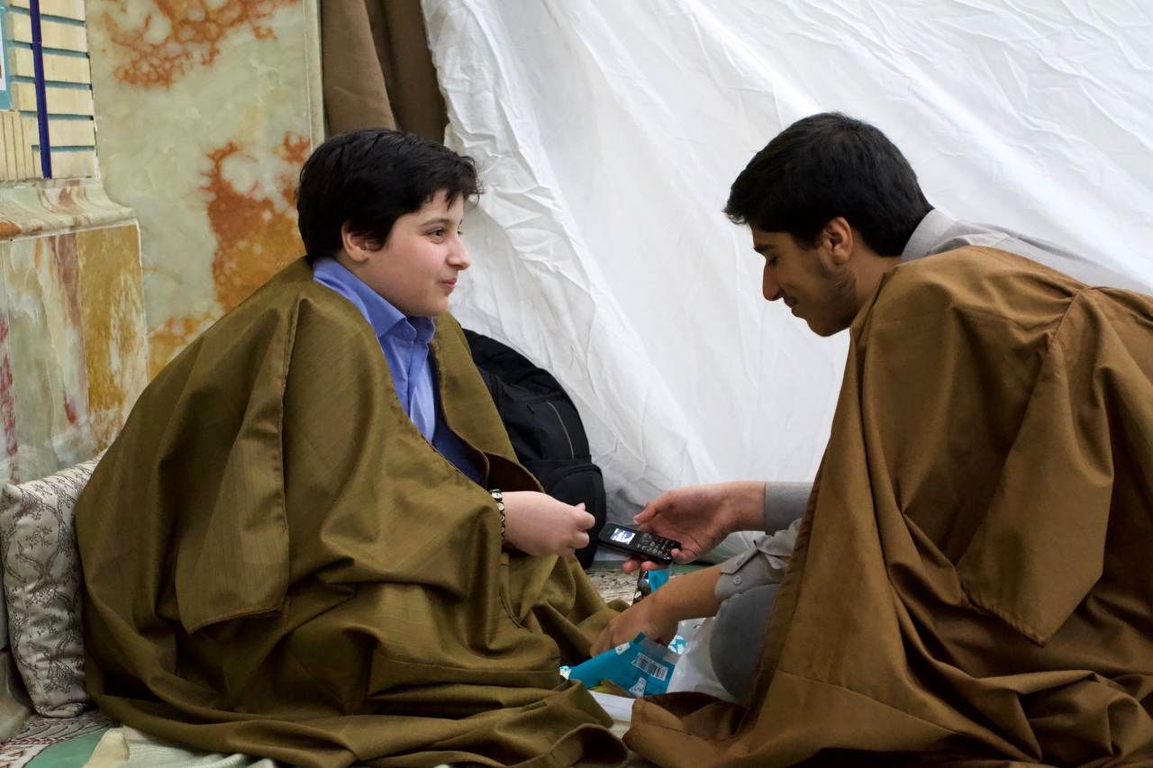 اعتکاف ویژه پسران در مصلی تبریز