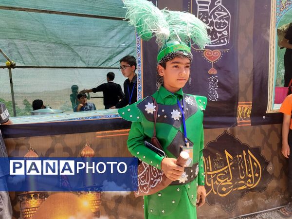 پیاده‌روی جاماندگان اربعین حسینی در شهر سورشجان