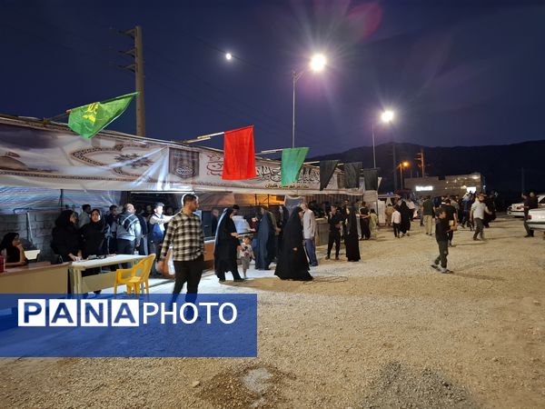 خدمات‌رسانی به زائران اباعبدالله الحسین (ع) درمواکب شهرستان هلیلان 