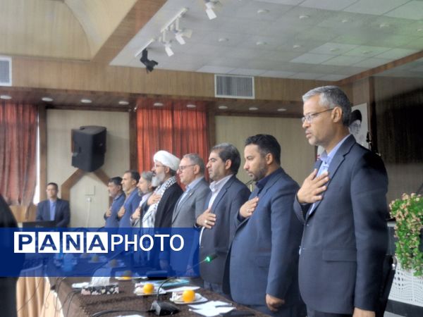 برگزاری جلسه شورای اداری آموزش و پرورش ترشیز بزرگ در شهرستان خلیل‌آباد