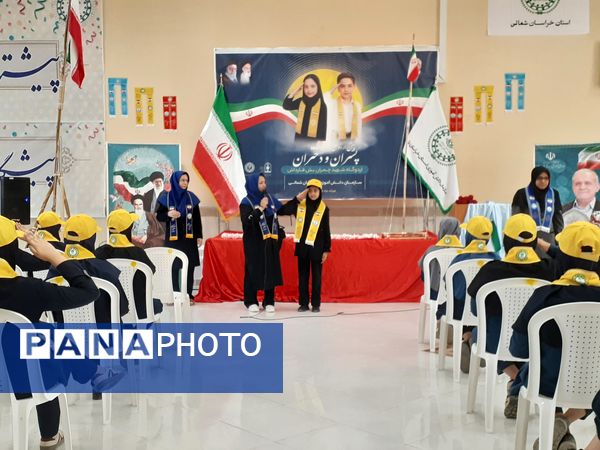 جلوه‌هایی از پیش اردوی دختران خراسان شمالی در بجنورد