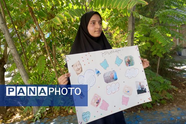 گرامیداشت هفته سالمند در دبیرستان دخترانه شاهد فیض ناحیه 3 شیراز