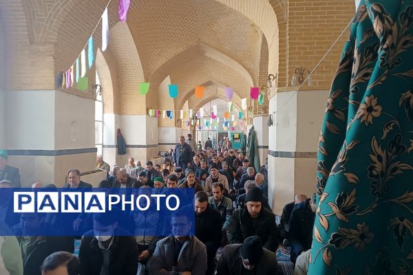 نماز عبادی و سیاسی جمعه در اولین روز از دهه فجر در نیشابور 