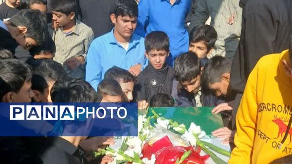 استقبال از شهید گمنام در دبیرستان شهید ذاکری زارچ