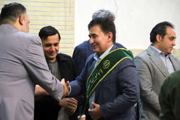 نشست صمیمی‌ دانش‌آموختگان دبیرستان امام رضا(ع) قم در هیات خادم الرضا(ع)-2
