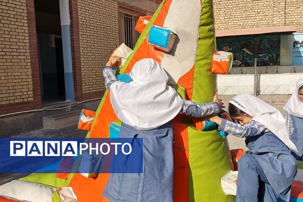 خانه کودک در مدرسه؛ تجربه‌ای نو برای دانش‌آموزان ورامینی 